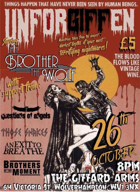 My brother the wolf gig